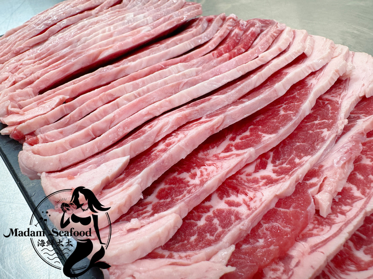 Black Angus M2/3 Oyster Blade Korean BBQ Cut (frozen)