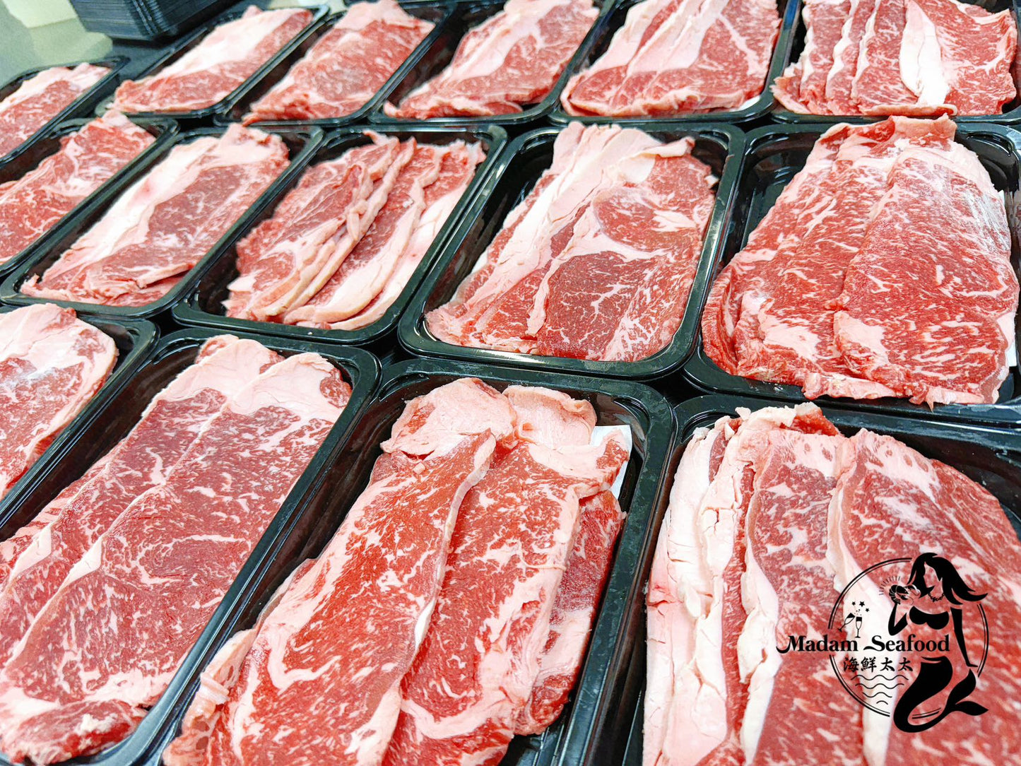 Wagyu Striploin MBS8+ Korean BBQ Cut (frozen)