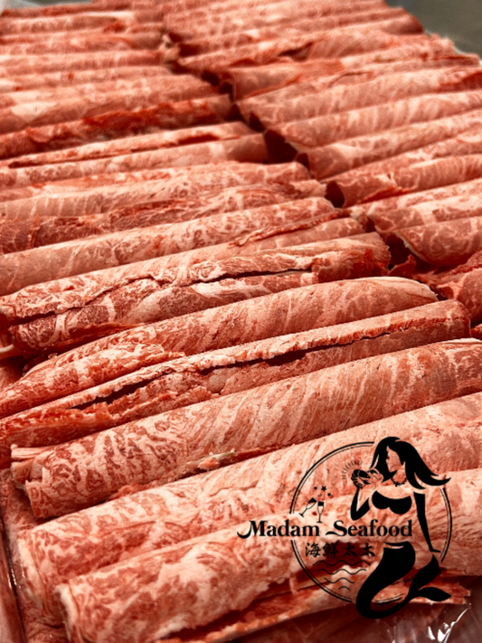 Premium Wagyu Oyster Blade M6/7 Hotpot Slices (frozen)
