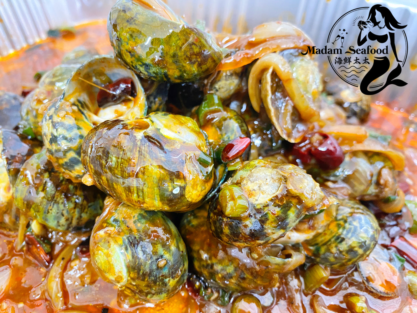 Hot & Spicy Periwinkles【香辣海螺】(cooked)