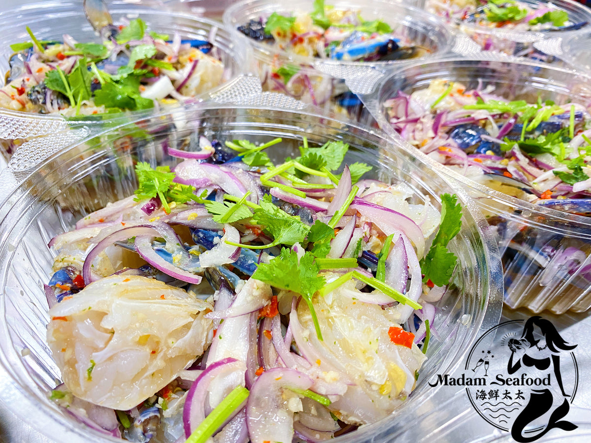 Thai Style Live Blue Swimmer Crab【泰式生腌活蟹】(Raw)