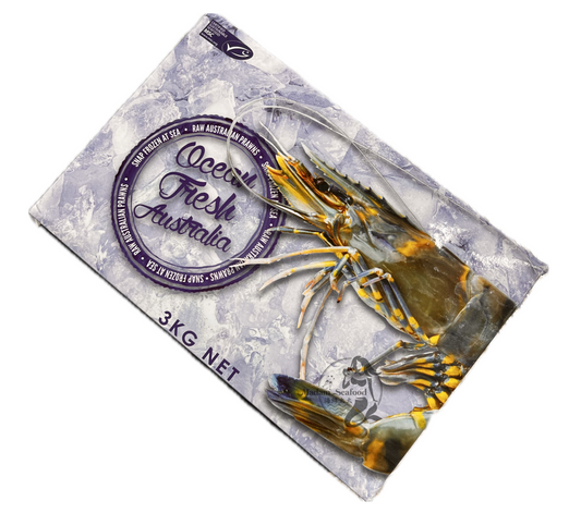 AU Wild Caught Endeavour Prawn【1KG】(Raw) (frozen)