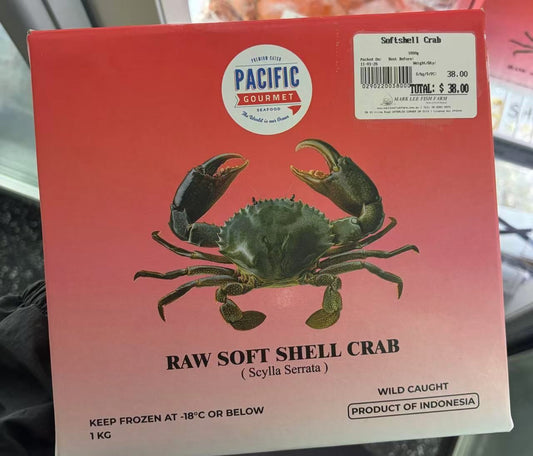 Raw Soft Shell Crab (frozen)