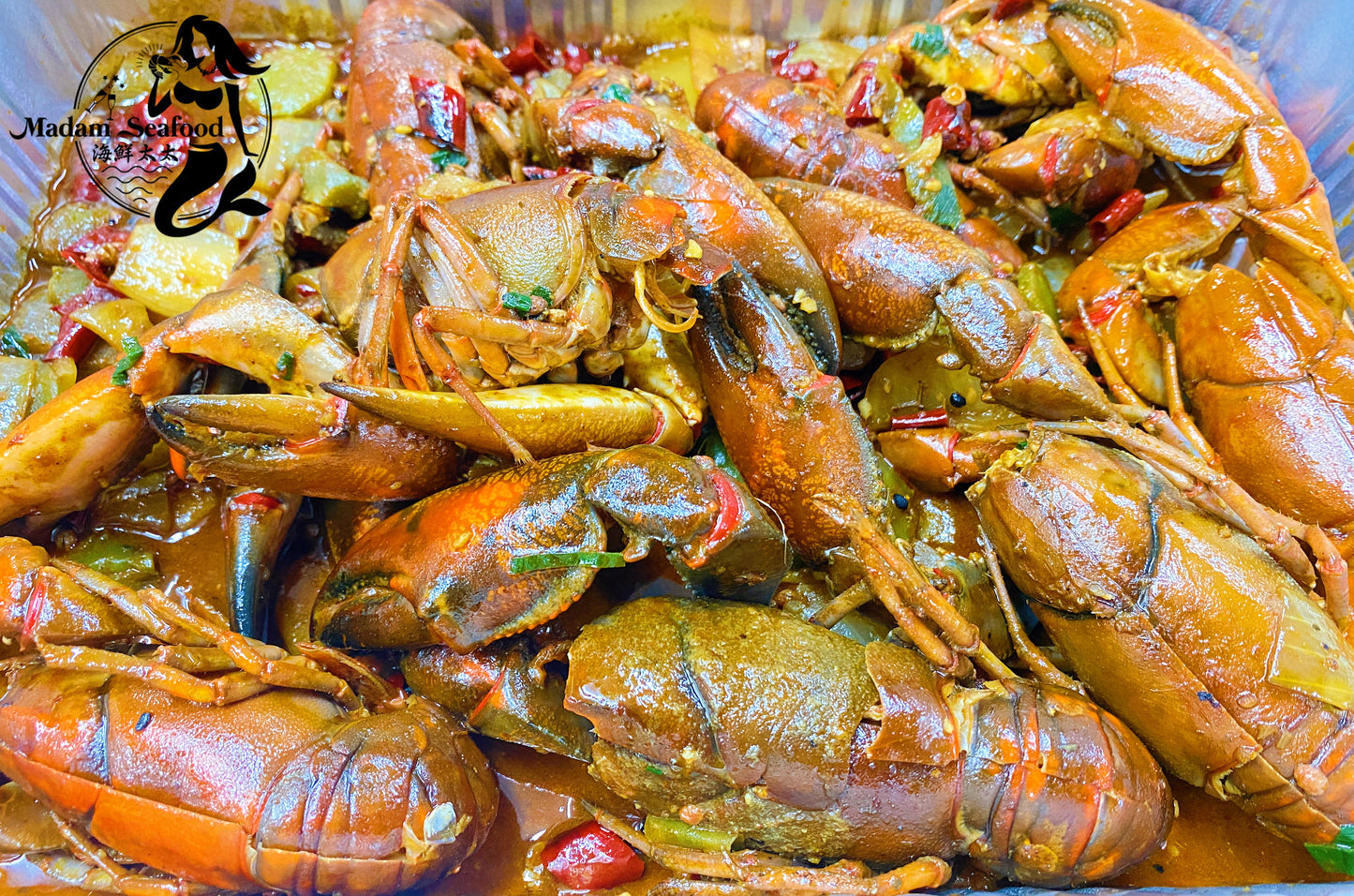 【SALE】Sichuan Style Spicy Peppercorn/ Garlic & Herbs Yabby【麻辣 / 蒜香小龙虾】 (cooked)