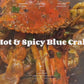 Sichuan Style Hot & Spicy Live Blue Swimmer Crab【香辣蟹】(cooked)